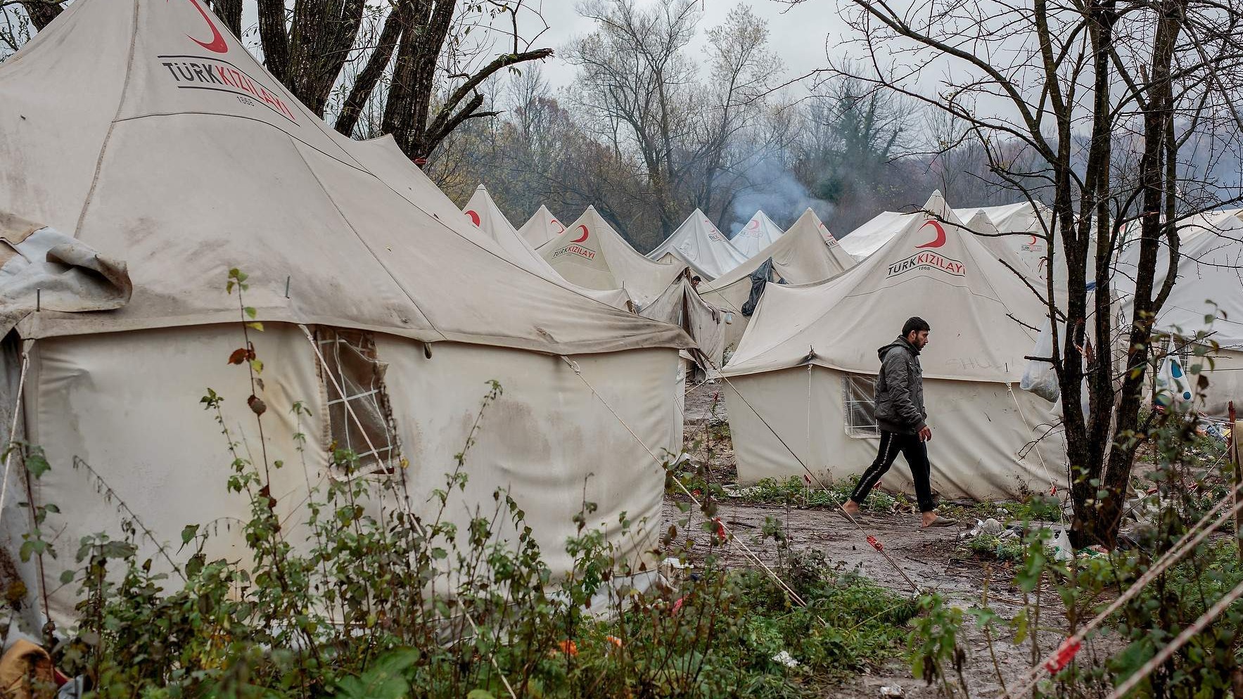 Migranti napuštaju Vučjak nakon obroka u 11.00 sati