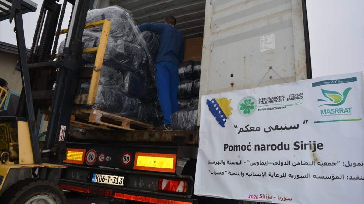 MFS-Emmaus poslao šesti brodski kontejner odjeće i obuće za izbjeglice Sirije