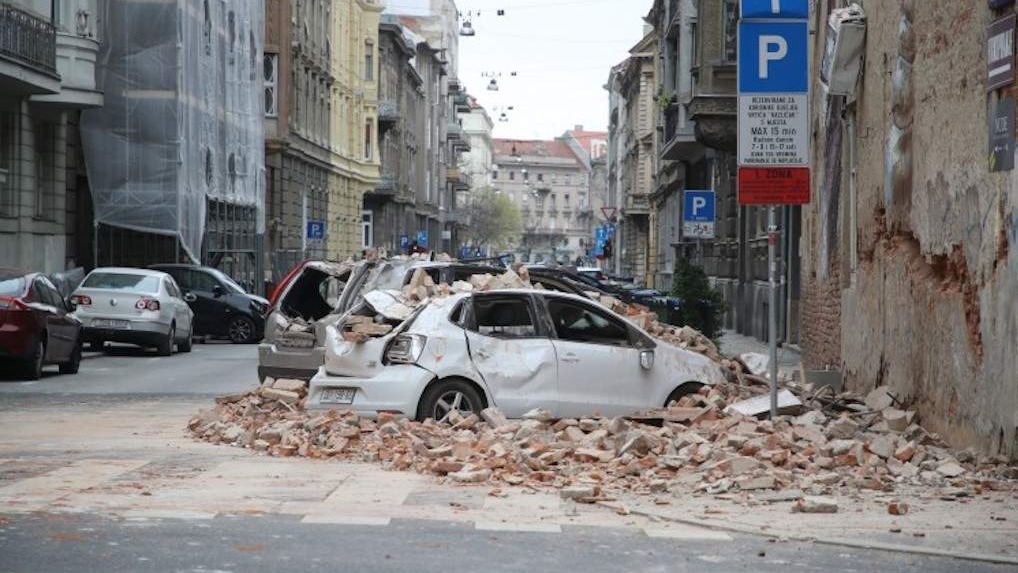 Dva snažna zemljotresa jutros potresla Zagreb (Video)