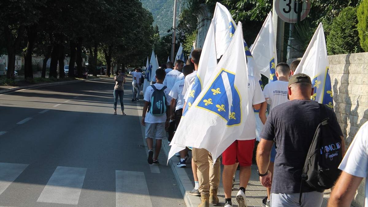 Godišnjica deblokade Mostara: Šezdeset učesnika na maršu od Sjevernog logora do Vrapčića