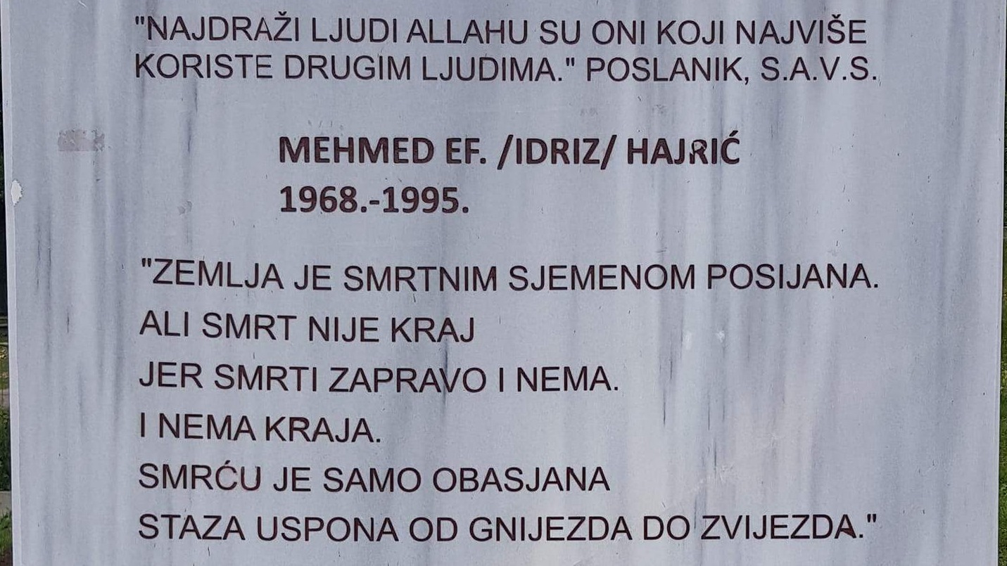 Mehmed-ef. Hajrić: Jedan od heroja odbrane BiH