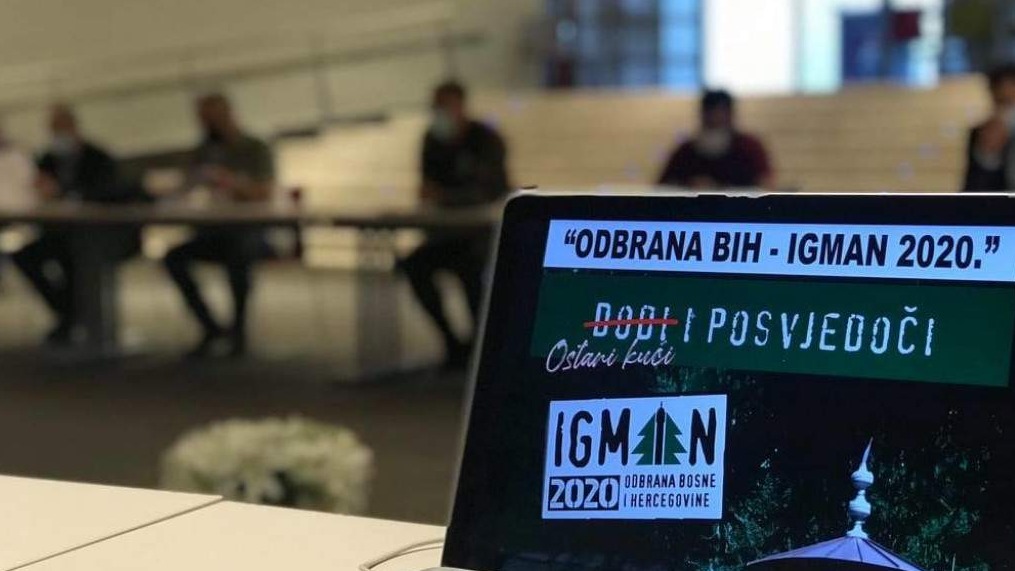 "Odbrana BiH - Igman 2020" - Centralni program zatvoren za javnost