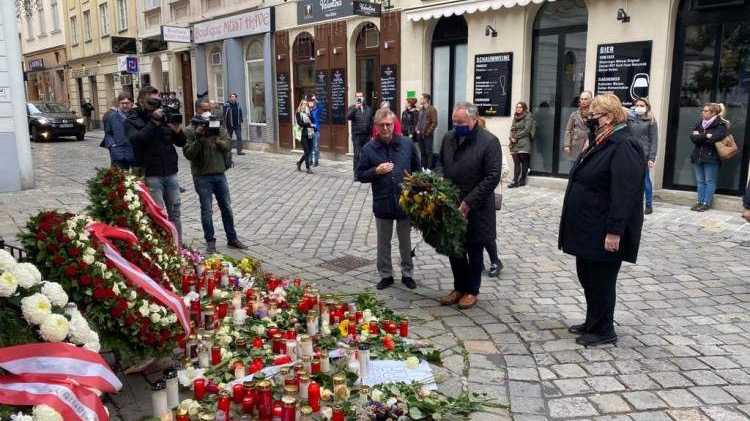 Turković u Beču položila cvijeće na mjestu terorističkog napada