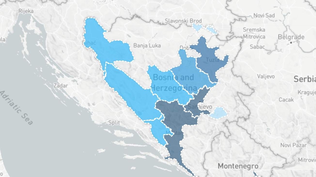 U Federaciji BiH 599 novih slučajeva zaraze virusom korona