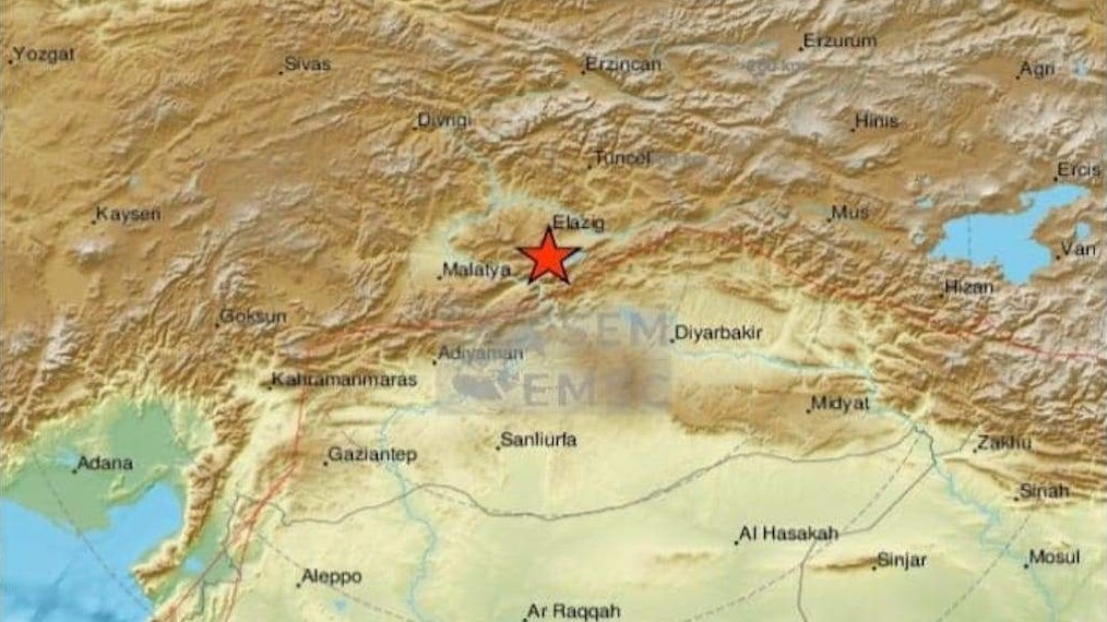 Zemljotres magnitude 5,3 pogodio istok Turske