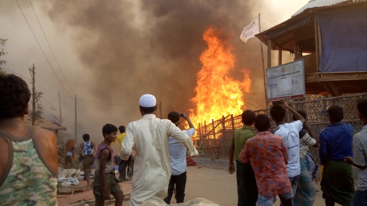Bangladeš: U požaru u kampu sa Rohingya izbjeglicama poginulo 28 osoba