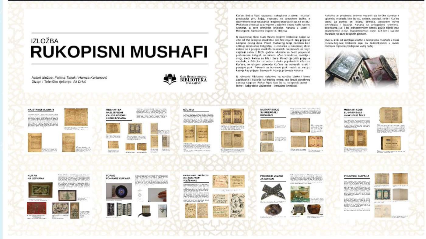 Izložba Rukopisni mushafi