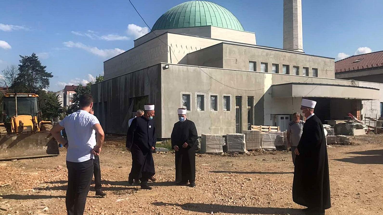 Reisu-l-ulema obišao Islamski centar i džamiju u izgradnji u MIZ Puračić