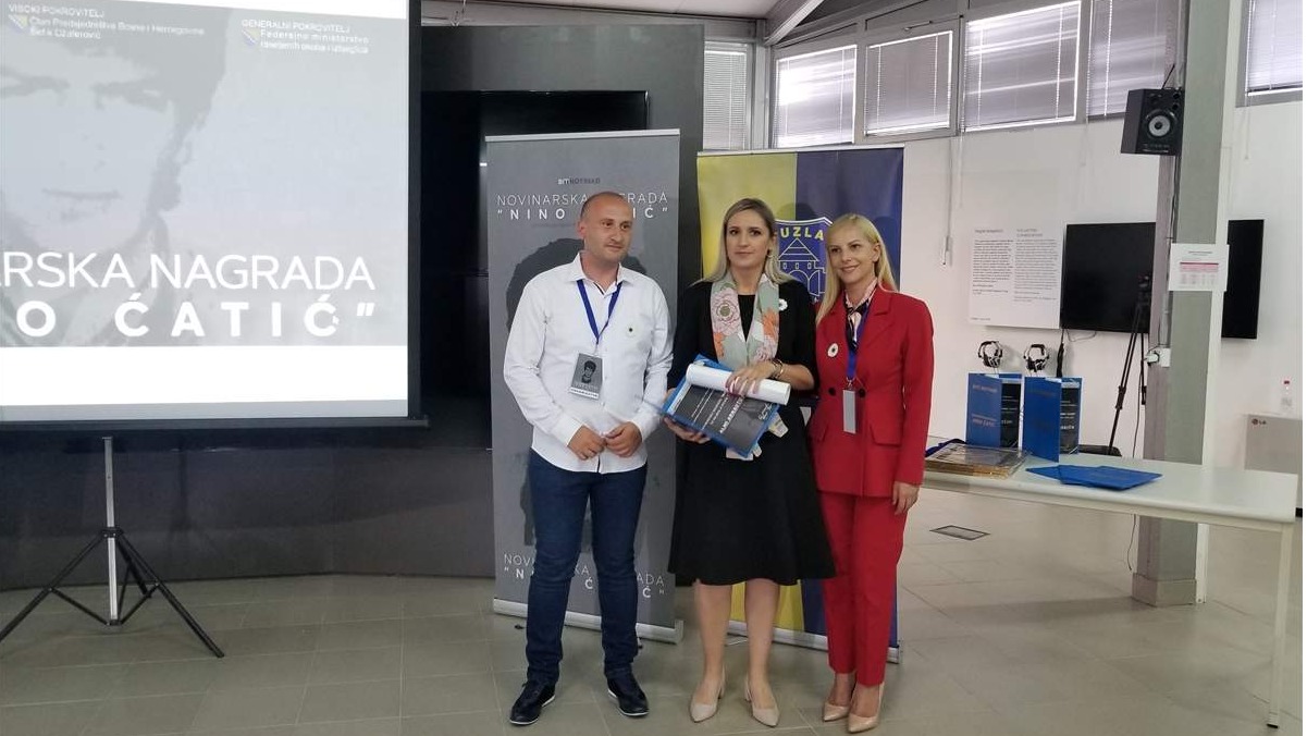 Srebrenica: Dodijeljena novinarska nagrada "Nino Ćatić"