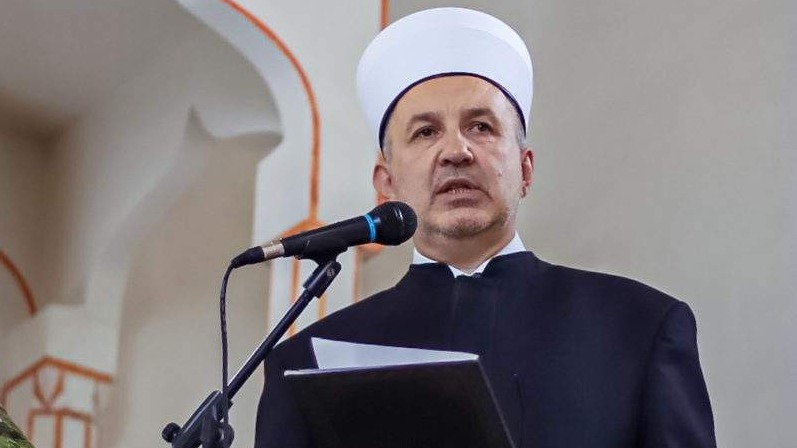Muftija sarajevski dr. Nedžad-ef. Grabus posjetio MIZ Sarajevo i održao hutbu u Baščaršijskoj džamiji