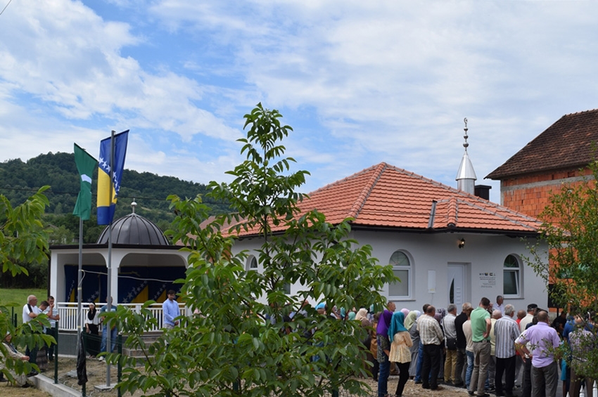 U Zalužju kod Bratunca otvoren mesdžid i šehidsko obilježje