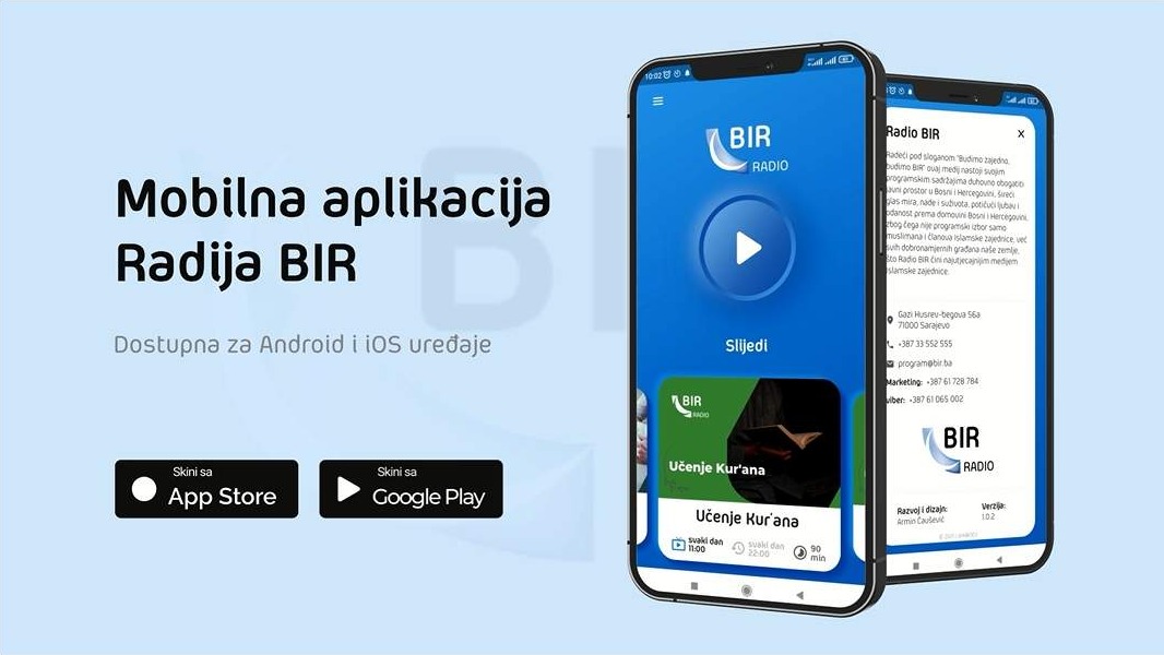 Još veća povezanost sa slušateljima: Dostupna nova mobilna aplikacija Radija BIR