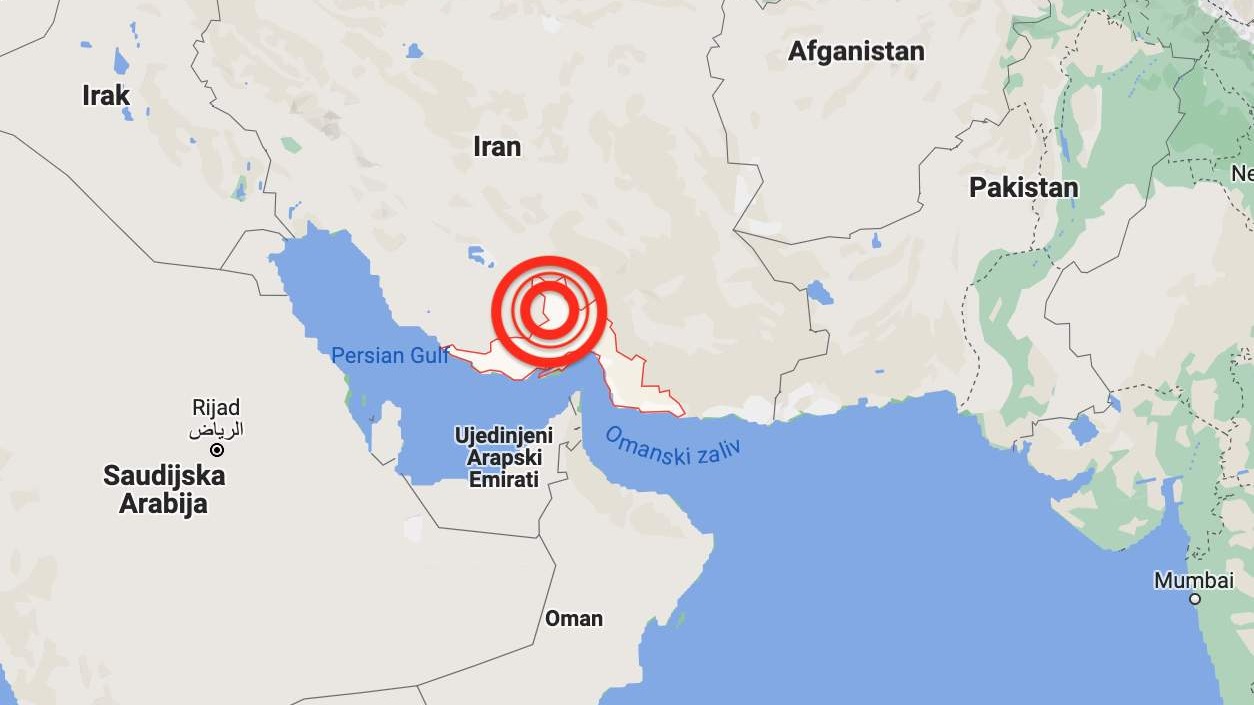 Zemljotres jačine 6,4 stepena pogodio jug Irana