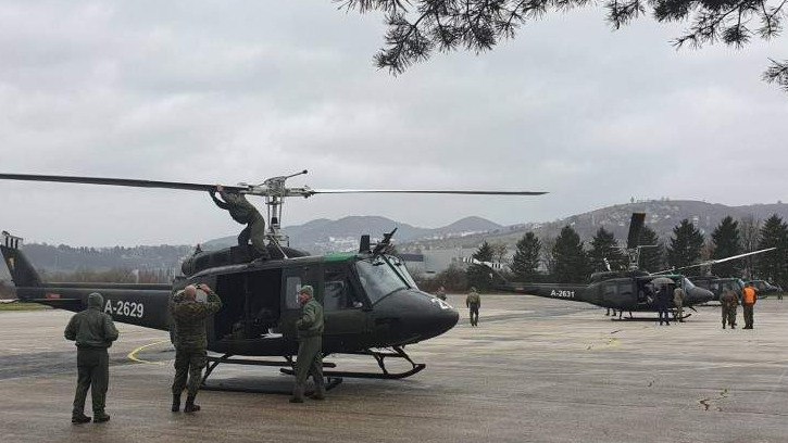 Naredne sedmice primopredaja novih helikoptera za Oružane snage BiH