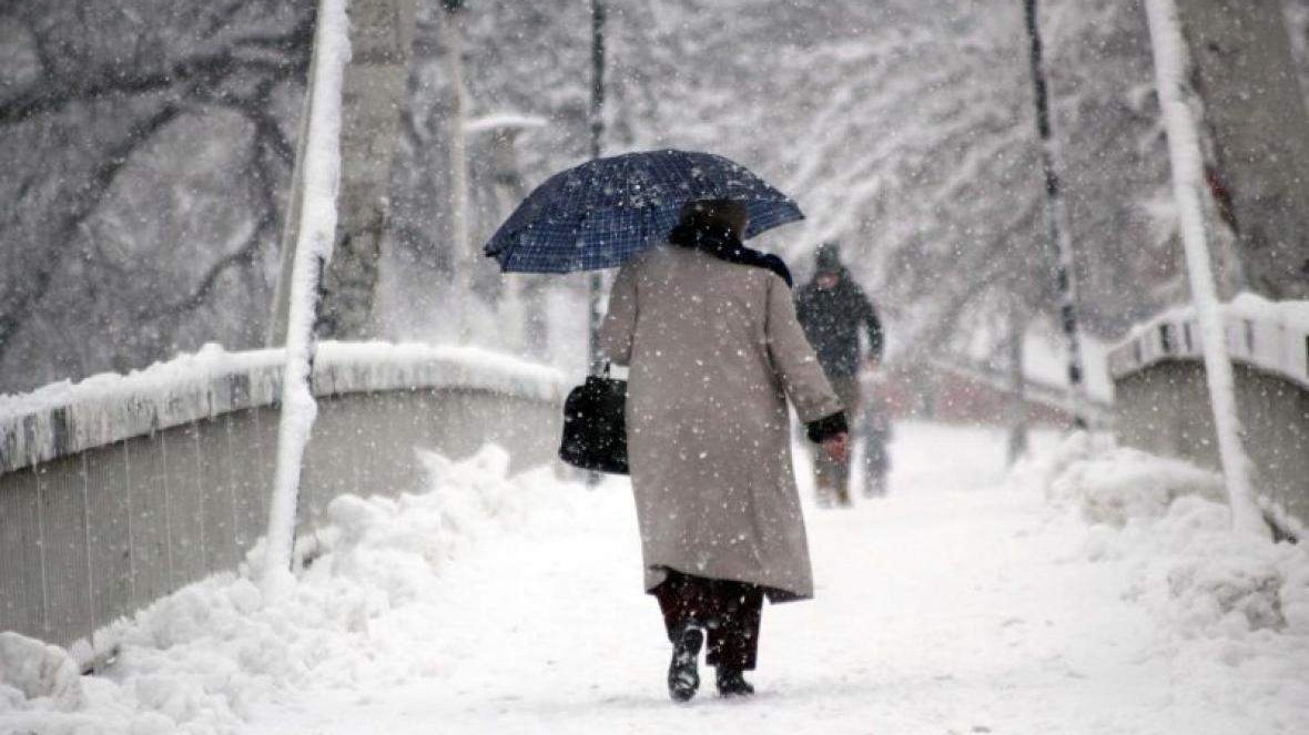 Sutra kiša i snijeg, temperature do pet stepeni