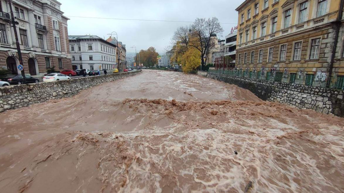 Civilna zaštita poziva na preduzimanje preventivnih mjera zaštite od poplava u Sarajevu