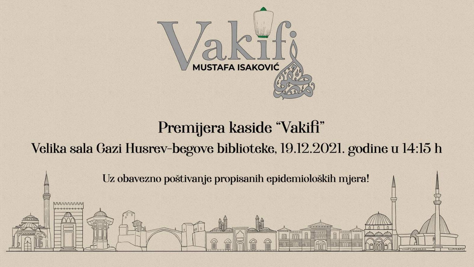 Premijera kaside „Vakifi“: Video-spot o vakufima na kojima počiva država