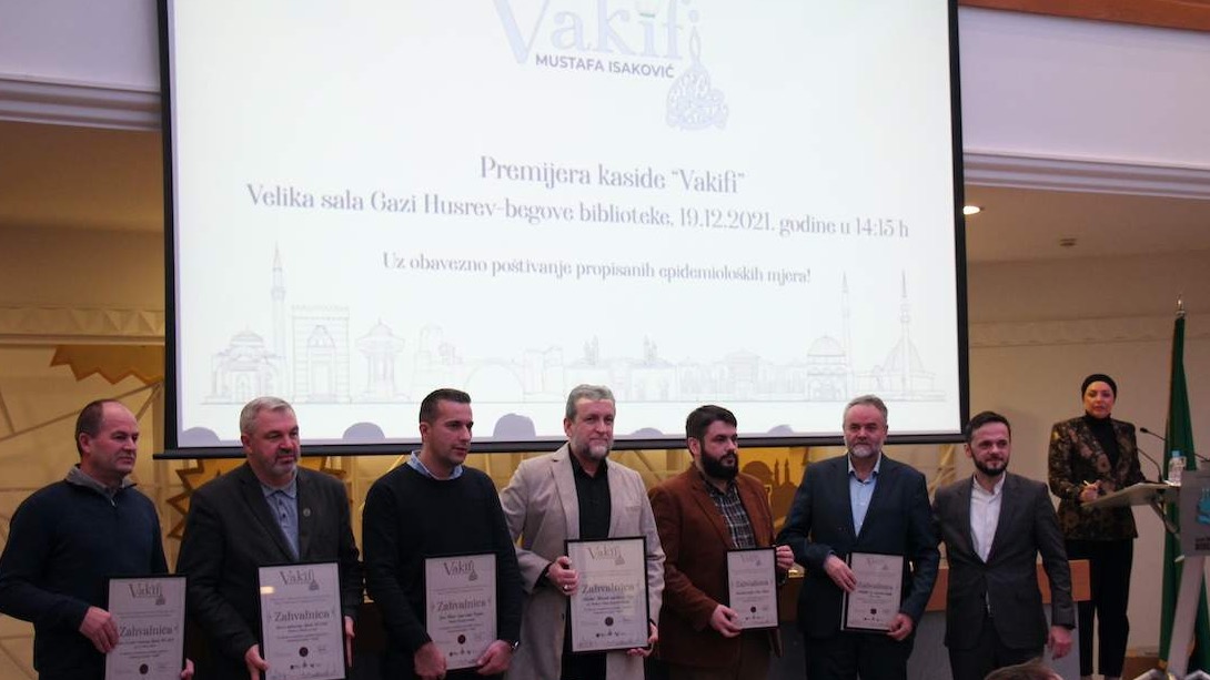 Premijera kaside „Vakifi“: Njegovanje kulturno-historijskog i vjersko-tradicijskog naslijeđa 