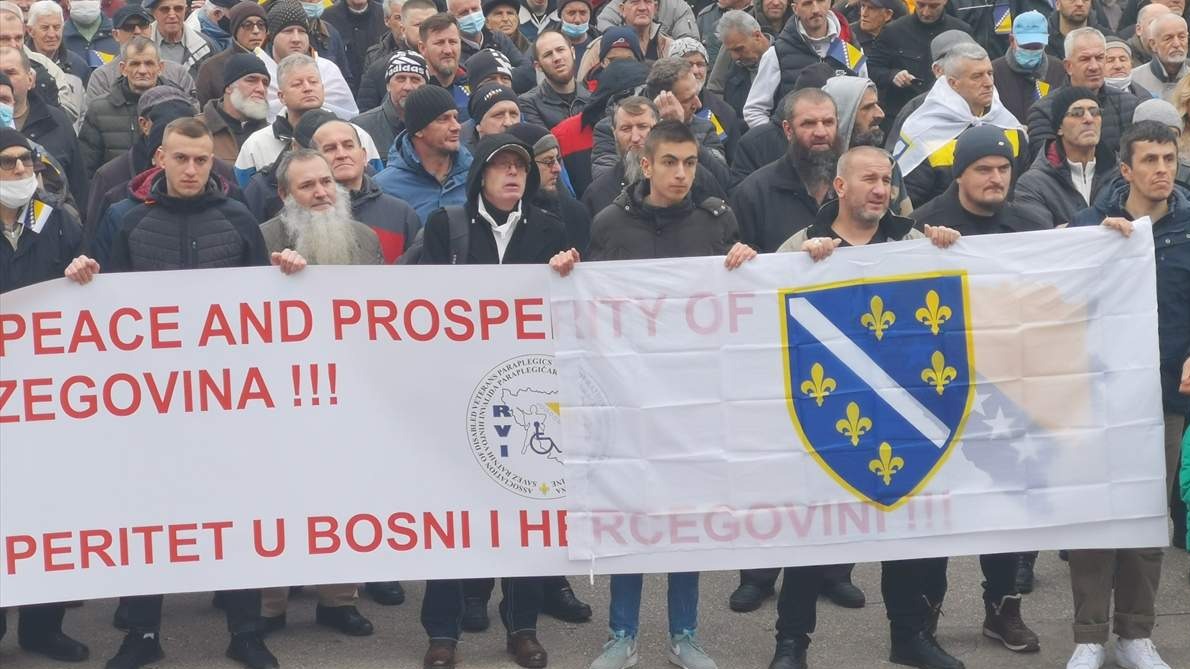 Zenica: Održan skup podrške domovini Bosni i Hercegovini