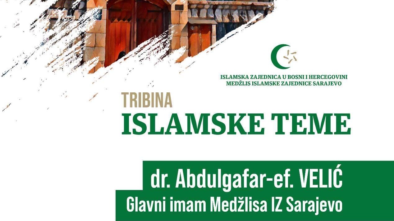 Predavač na tribini "Islamske teme" dr. Abdulgafar-ef. Velić