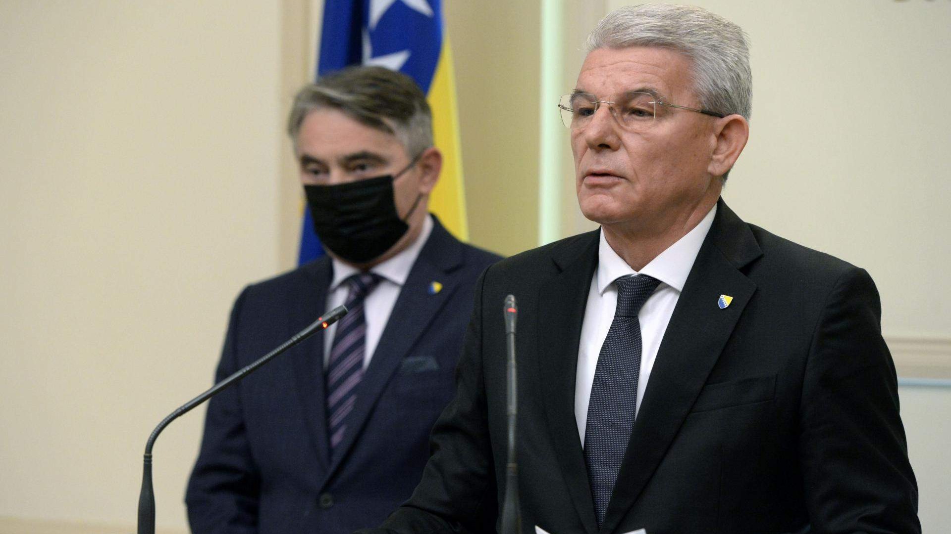 Komšić i Džaferović osudili invaziju Rusije na Ukrajinu 