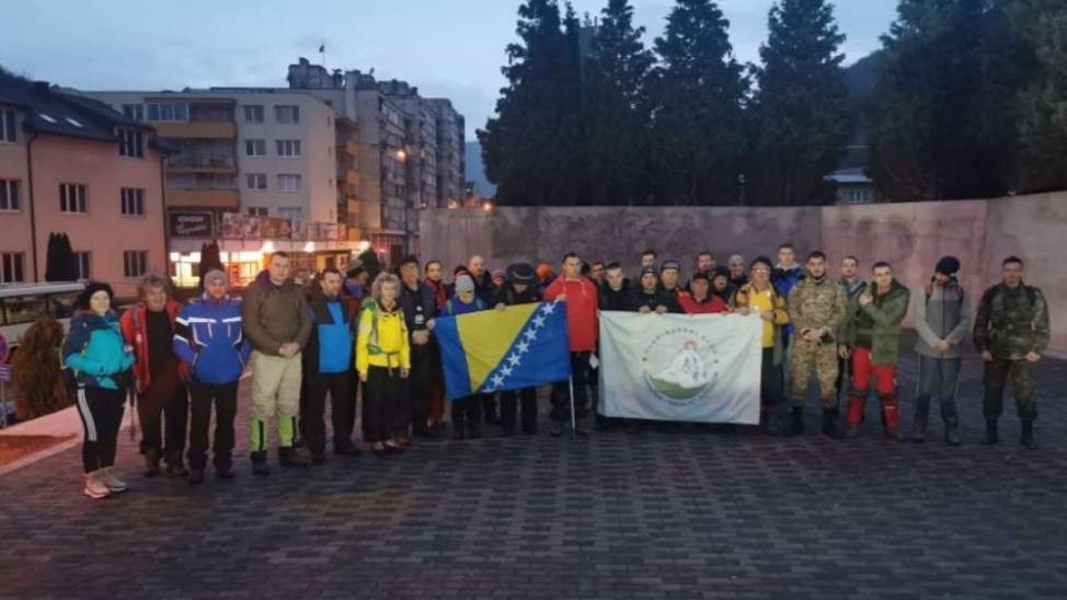 Danas 25. zimski pohod “Grebak – put života”