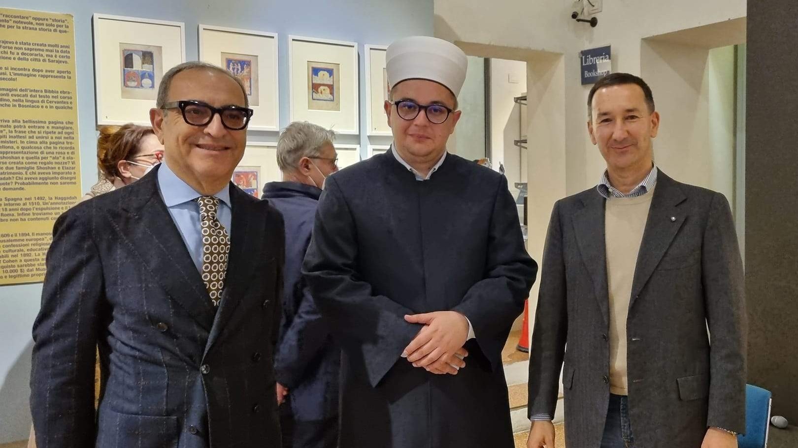 Bologna: Glavni imam IZBI prisustvovao otvorenju izložbe o Sarajevskoj hagadi