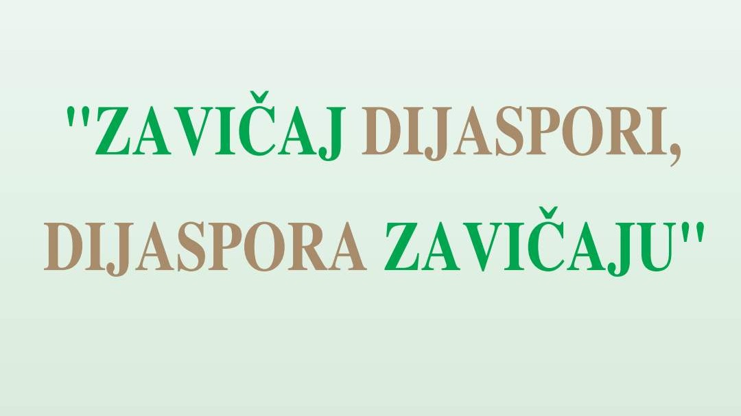 Banja Luka: Manifestacija "Zavičaj dijaspori, dijaspora zavičaju" od 3. do 23. juna