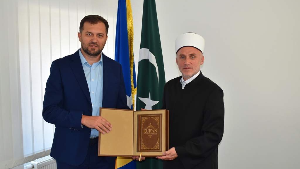 Muftija Kudić razgovarao sa predsjednikom udruženja Izvor dobročinstva