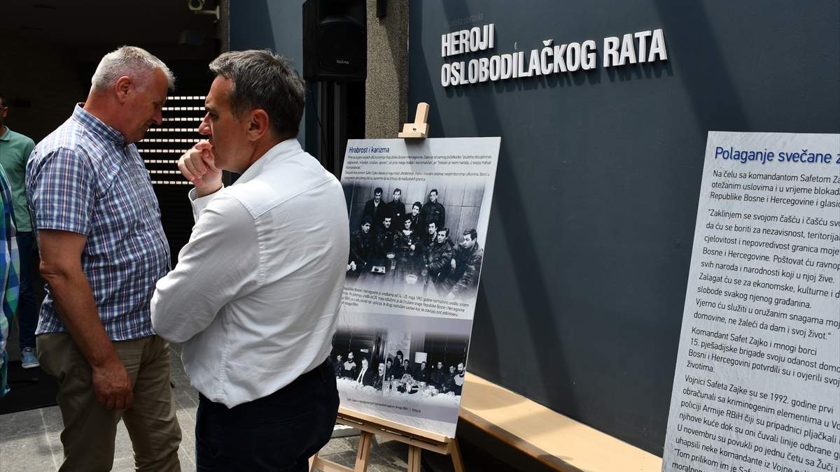 U Sarajevu otvorena izložba 'Safet Zajko - heroj oslobodilačkog rata'