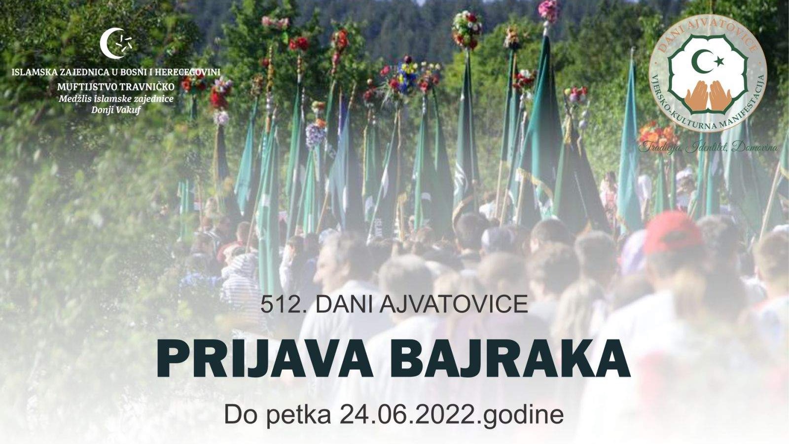 "512 dani Ajvatovice": Prijave bajraka do petka, 24. juna