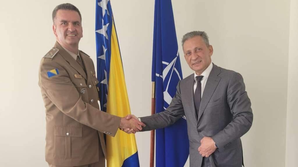 Mehmedagić s pomoćnicima Generalnog sekretara NATO-a za obavještajne i sigurnosne poslove