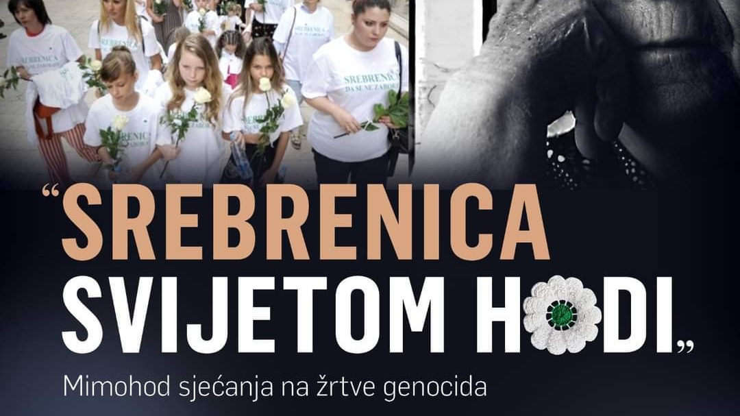 Rijeka: Tradicionalni mimohod "Srebrenica svijetom hodi" 10. jula