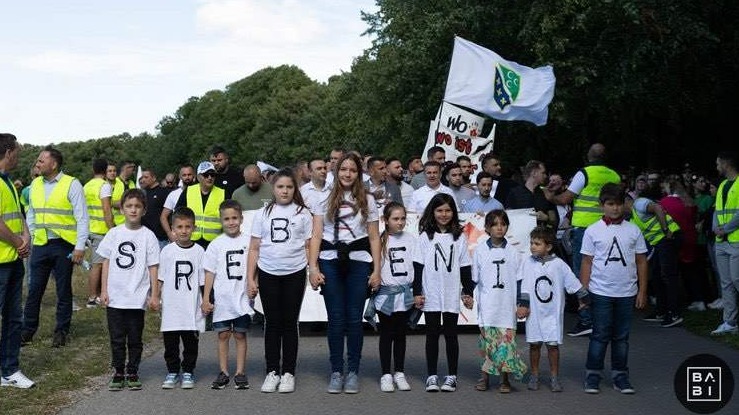 Marš mira u Minhenu za žrtve genocida u Srebrenici 