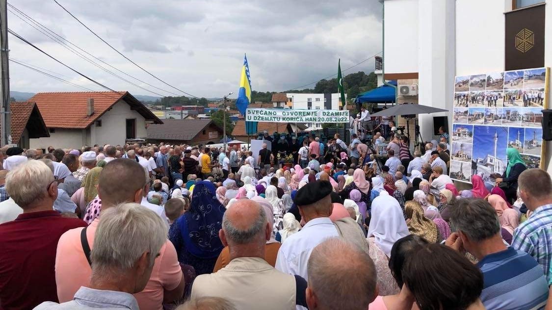 Gračanica: Svečano otvorena džamija u Korića Hanu 