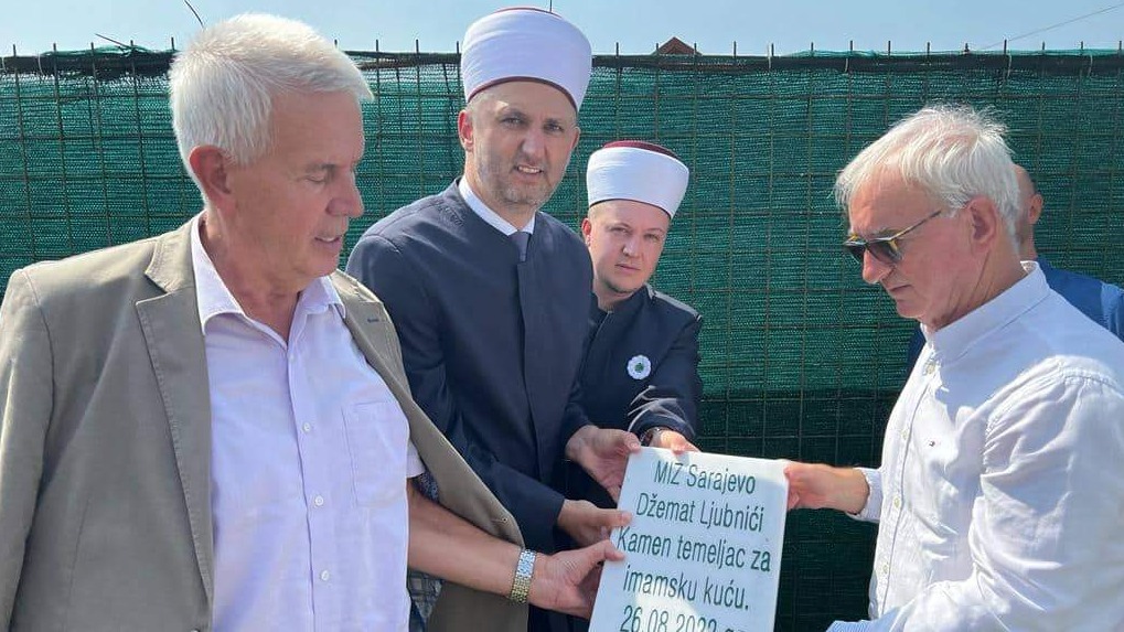 MIZ Sarajevo: Položen kamen temeljac za izgradnju imamske kuće u Ljubinićima