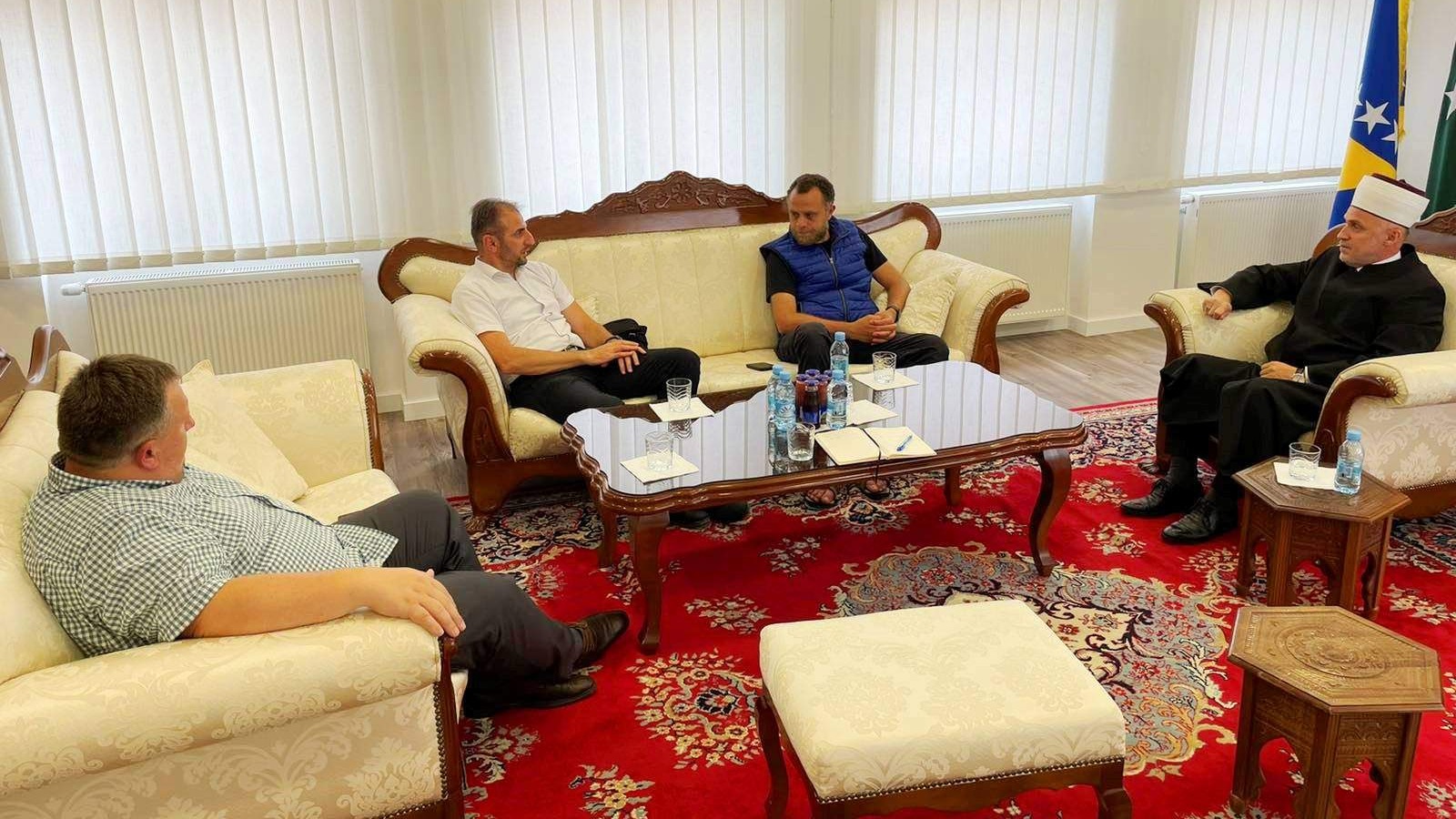 Muftija Kudić primio predstavnika organizacije "En-Nedžaat" iz Kuvajta