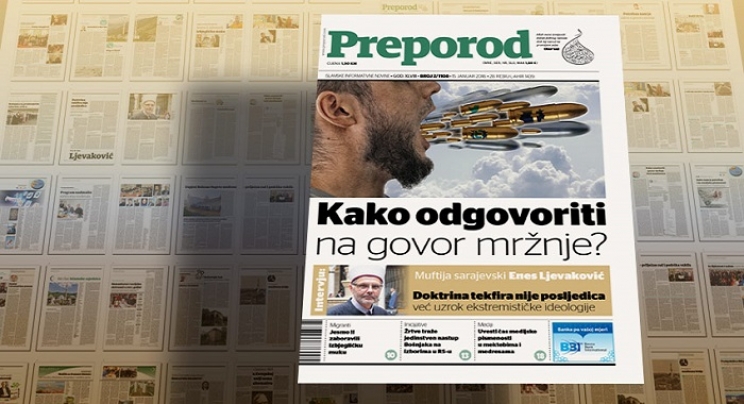 Novi broj Preporoda: Kako odgovoriti na govor mržnje?