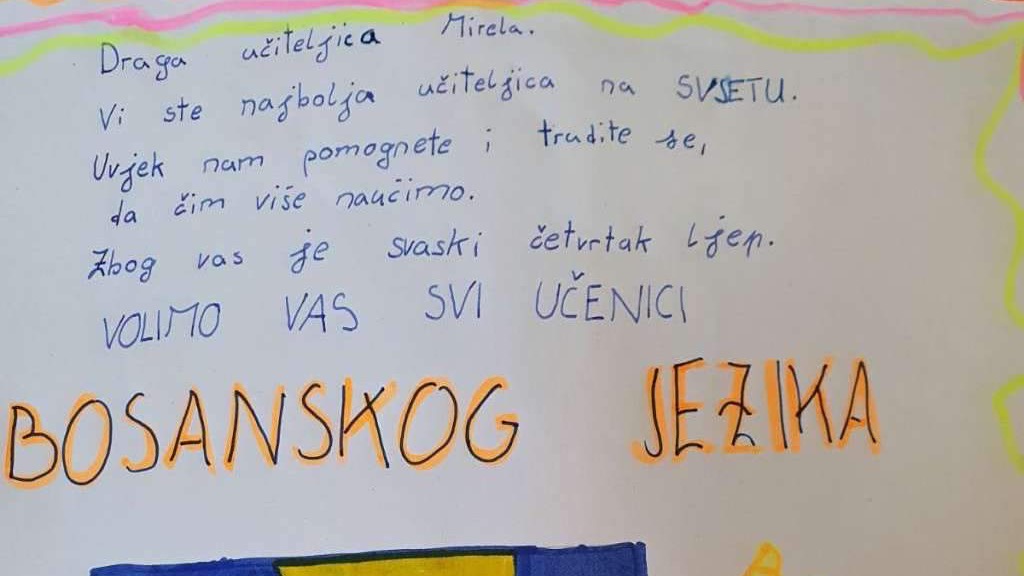 U slovenskim školama 163 učenika imaju dopunsku nastavu iz bosanskog jezika