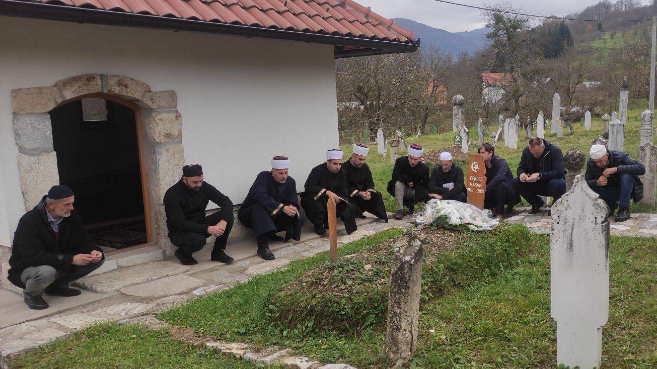 Ustikolina: Posjeta mezaru rahmetli Hasana Čengića