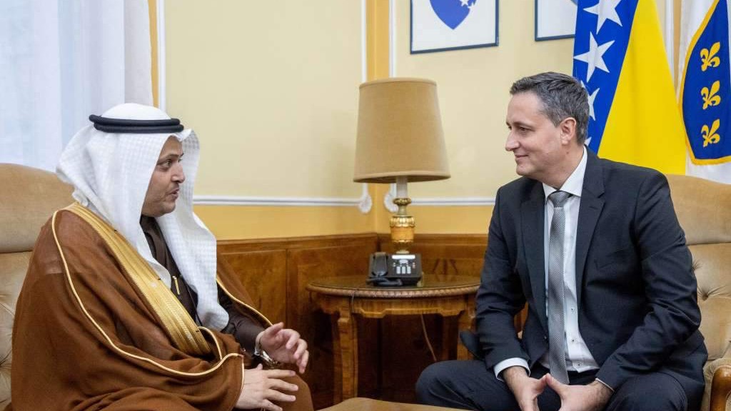 Bećirović i AlAhmadi o unapređenju bilateralnih odnosa BiH i Kraljevine Saudijske Arabije 