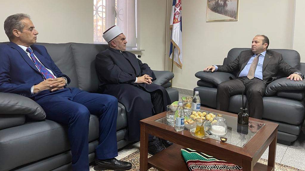 Muftija Dudić u posjeti Ambasadi Libije