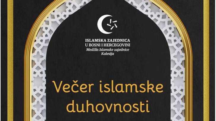 Kalesija: "Večer islamske duhovnosti" 30. decembra