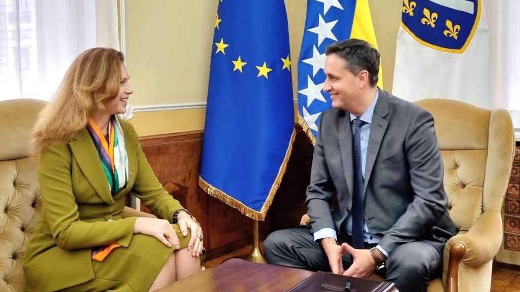 Bećirović razgovarao s rezidentnom koordinatoricom UN-a za BiH Ingrid Macdonald