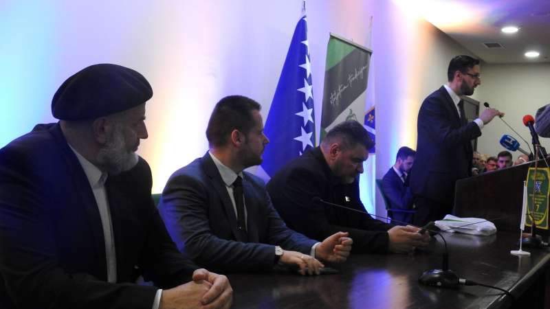 Akademija za Dan nezavisnosti BiH BZK 'Preporoda' i Udruženja 7. muslimanske viteške brigade ARBiH