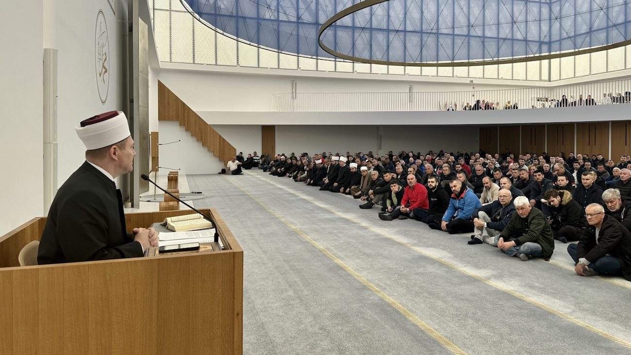 Muftija Porić održao predavanje u ljubljanskoj džamiji