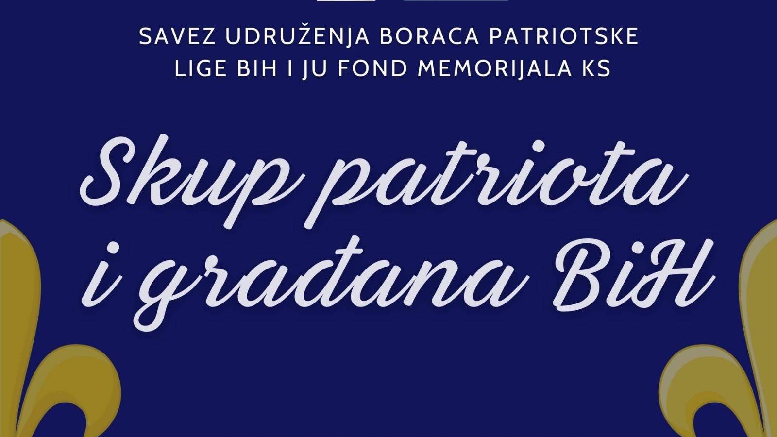 Danas "Skup patriota i građana BiH"