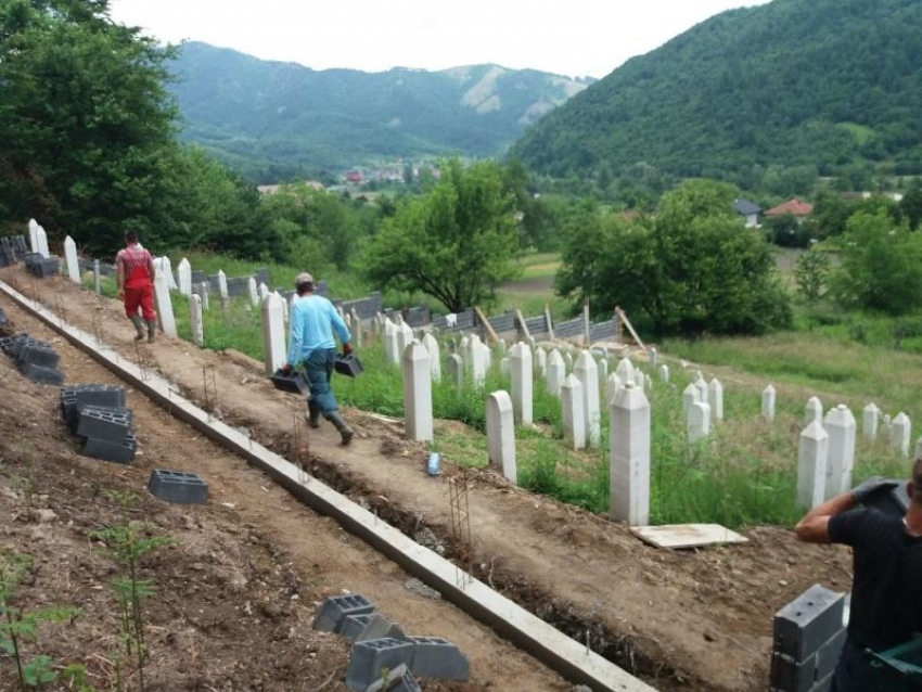 Žepče: Uređenje šehitluka u Donjoj Golubinji