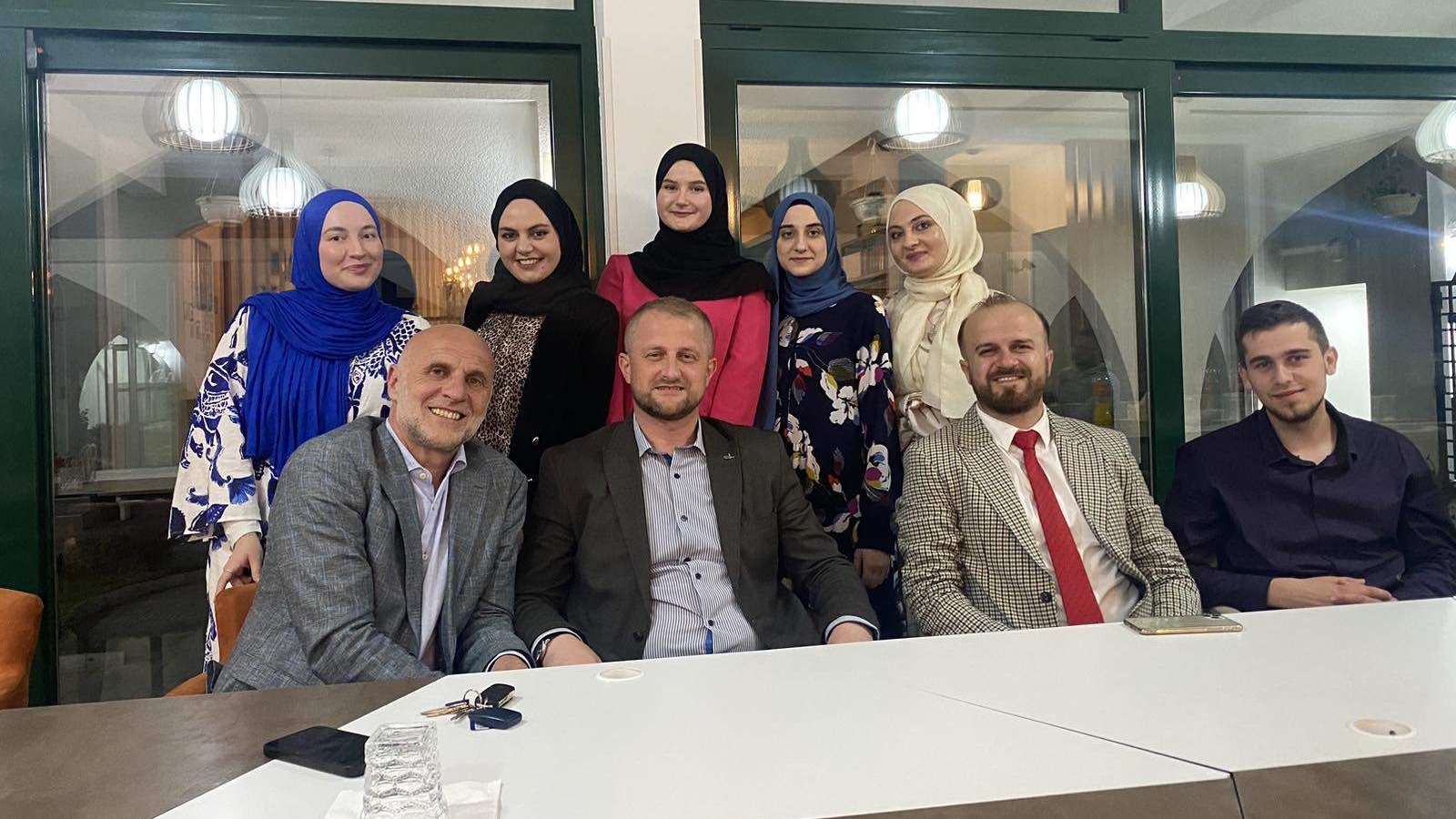 Predstavnici studenata Studentskog centra Islamske zajednice u Bosni i Hercegovini posjetili Medresu “Mehmed Fatih” u Podgorici