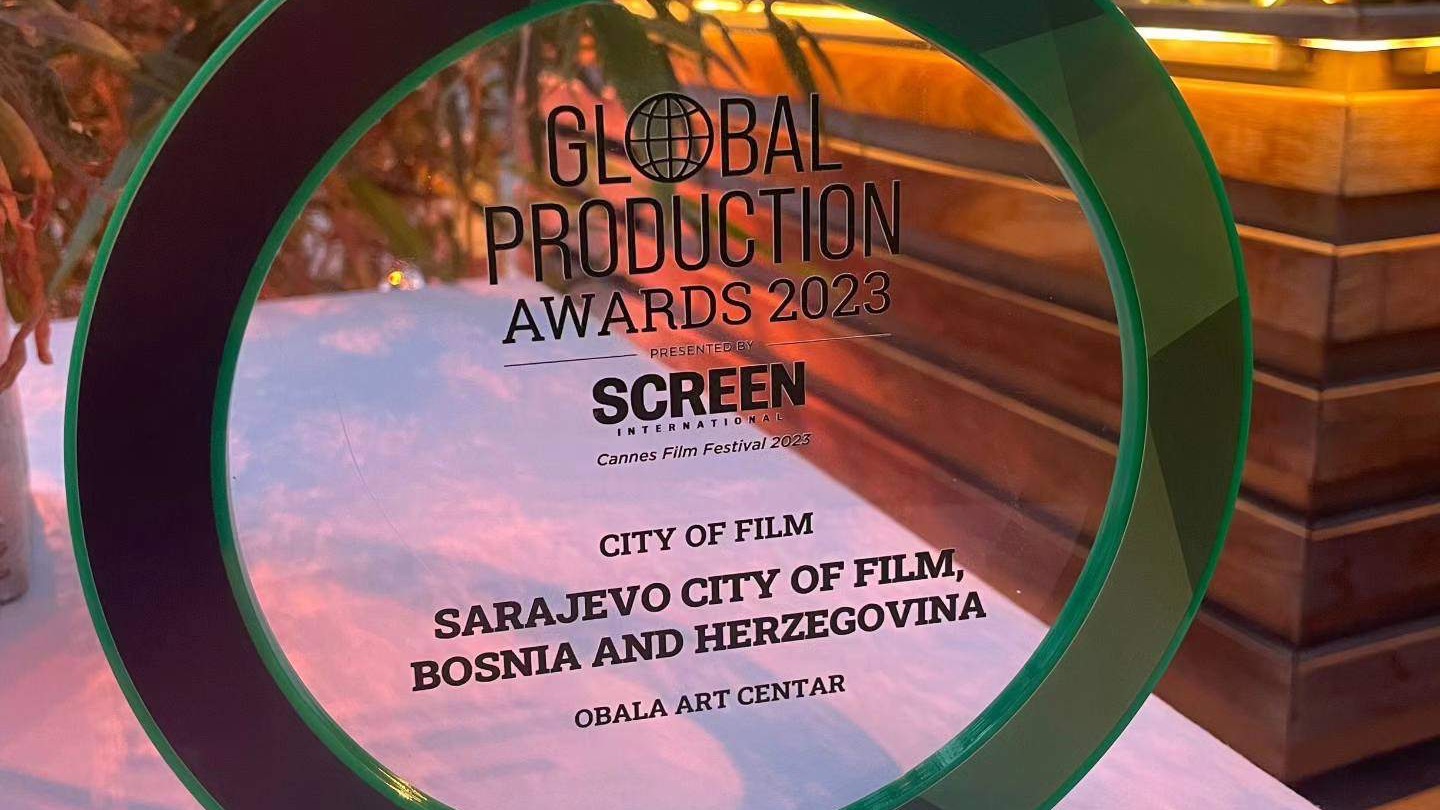 Sarajevo dobitnik inauguralne nagrade Global Production za najbolji 'Grad filma'